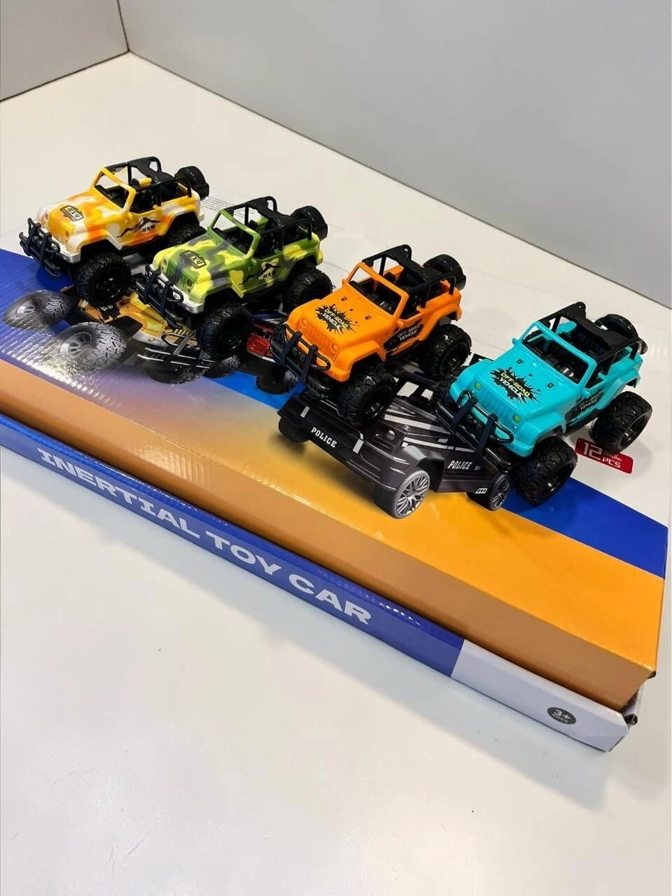 BUĞZ SH40934 SÜRTMELİ ARABA OFF ROAD JİP PLASTİK- 1 Adet Stokta Olan Renk Gönderilir
