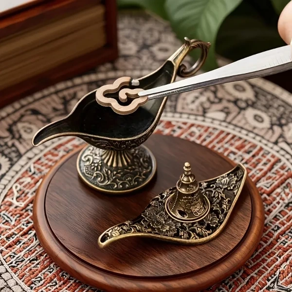 BUĞZ Sihirli Lamba Tasarımlı Tütsülük BUĞZ Sihirli Lamba Tasarımlı Tütsülük