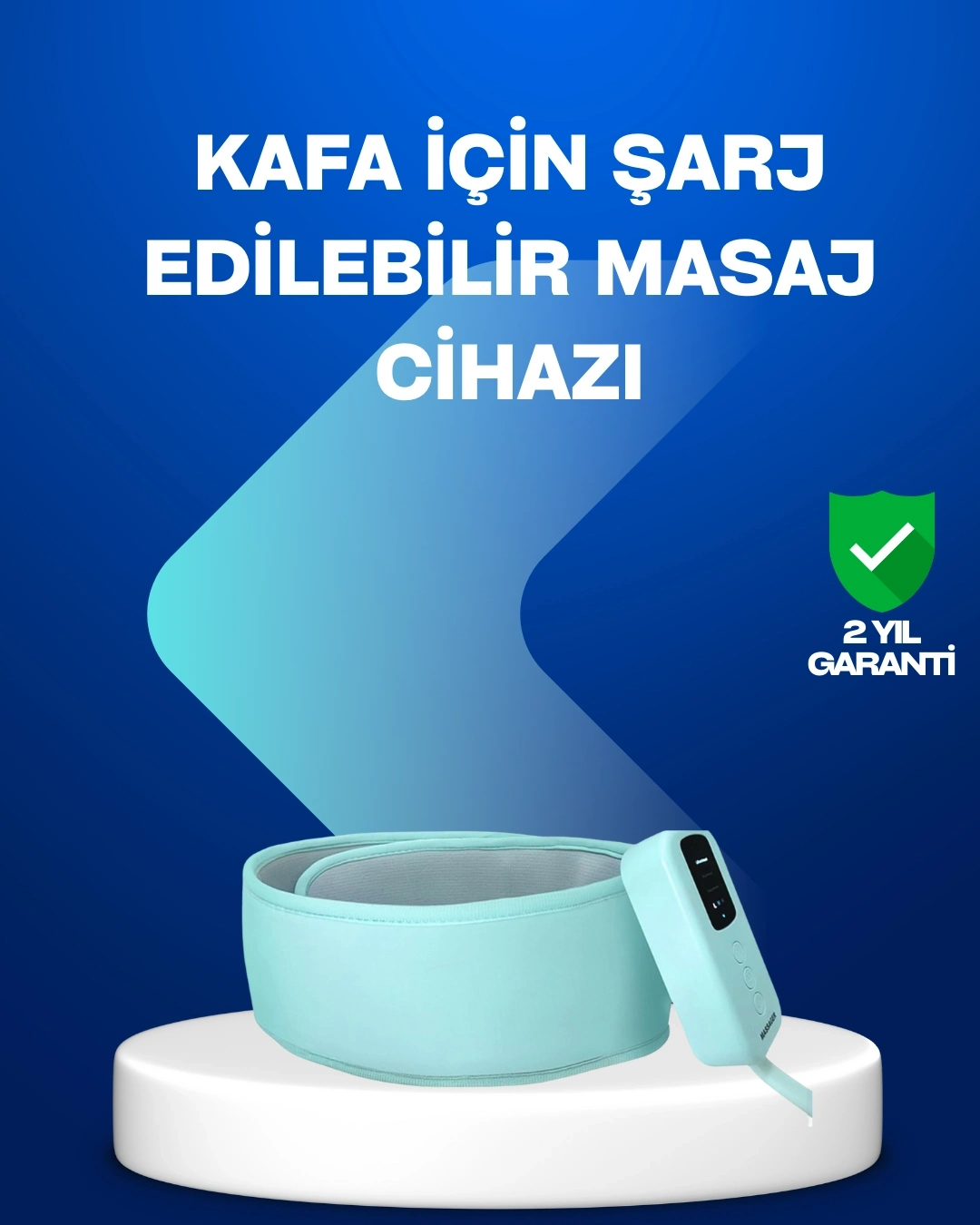 BUĞZ Sıkıştırmalı Baş Masaj Aleti Ev Tipi Konforlu Masaj Deneyimi