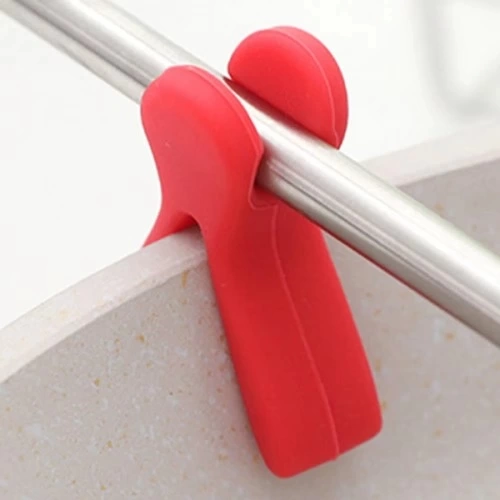 BUĞZ Silikon Tava Kaşık Tutacağı 3'lü Paket
