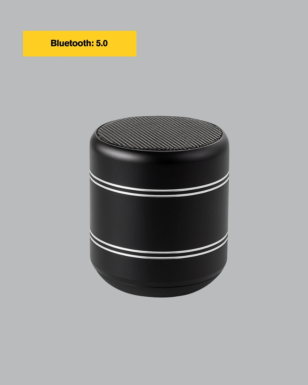 BUĞZ Silindir Tasarım Mini Bluetooth Hoparlör 10m Çekim Güçlü Bas ve Mikrofonlu