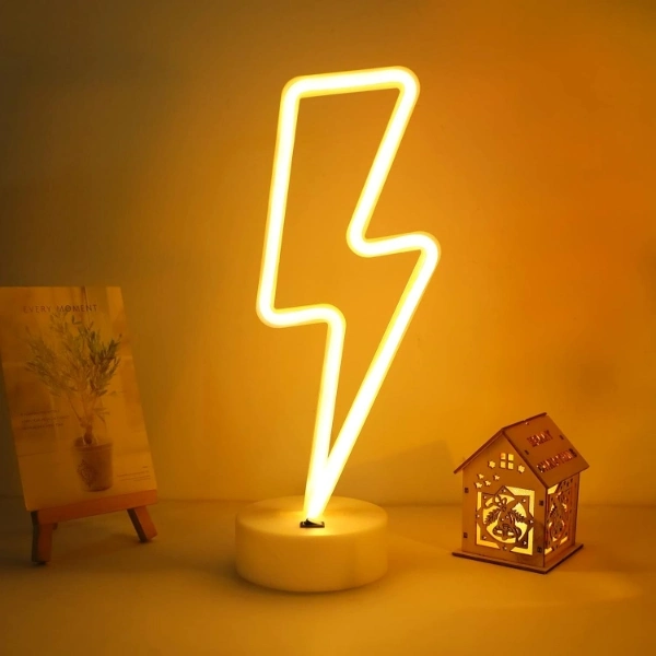 BUĞZ Şimşek Neon LED Lamba