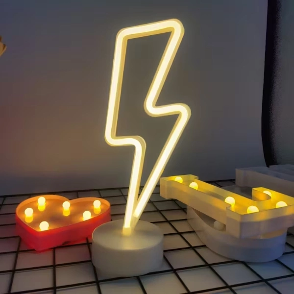 BUĞZ Şimşek Neon LED Lamba