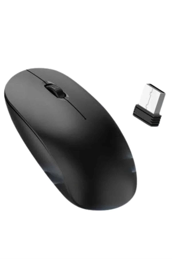BUĞZ Siyah Kablosuz Mouse Wireless Mouse Minimal Tasarım