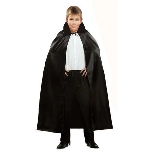 BUĞZ Siyah Renk Yakalı Halloween Pelerini 90 cm