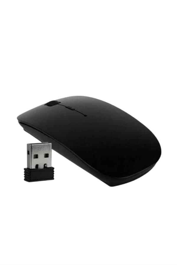 BUĞZ Siyah Wireless Kablosuz Sessiz Mouse Bluetooth Bağlantılı