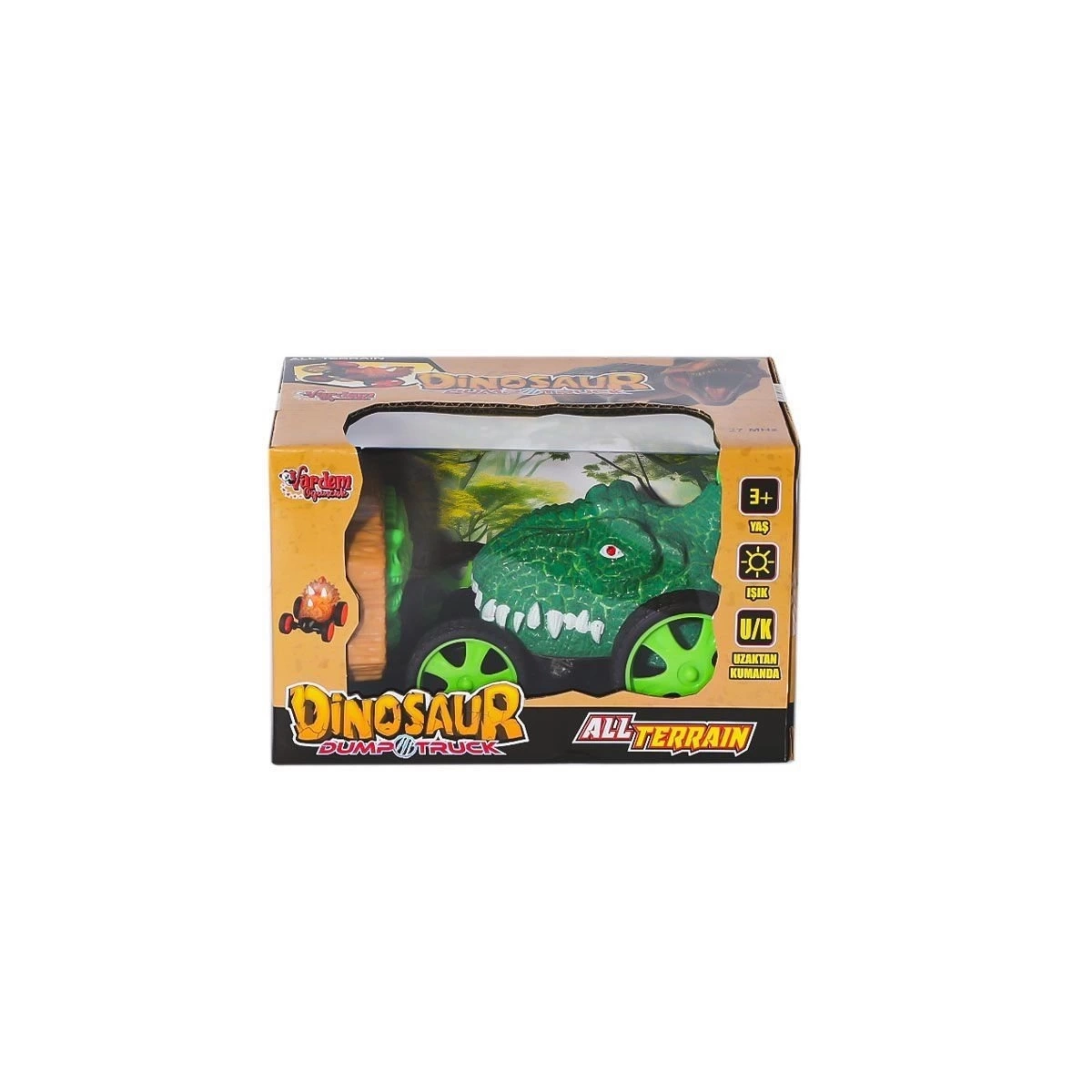 BUĞZ SM-689-31-32 Kumandalı Işıklı Dinazor Araba - 1 Adet Stokta Olan Gönderilir