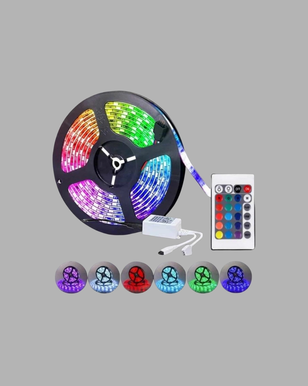 BUĞZ Smart Şerit LED Işık – Uzaktan Kumandalı, USB Girişli, Müzik Modlu