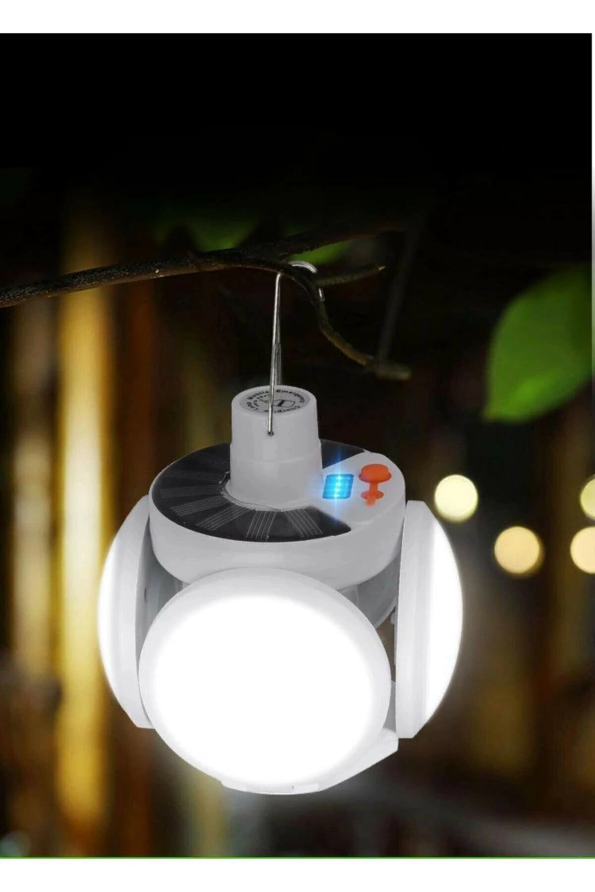 BUĞZ Solar 5 Kanatlı Kamp Lambası