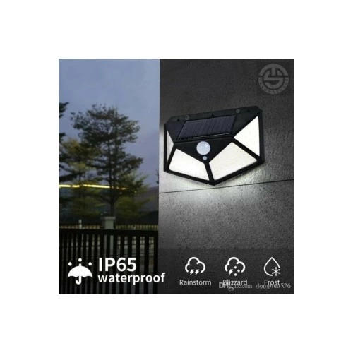 BUĞZ Solar Bahçe Aydınlatma Lambası 100 Led