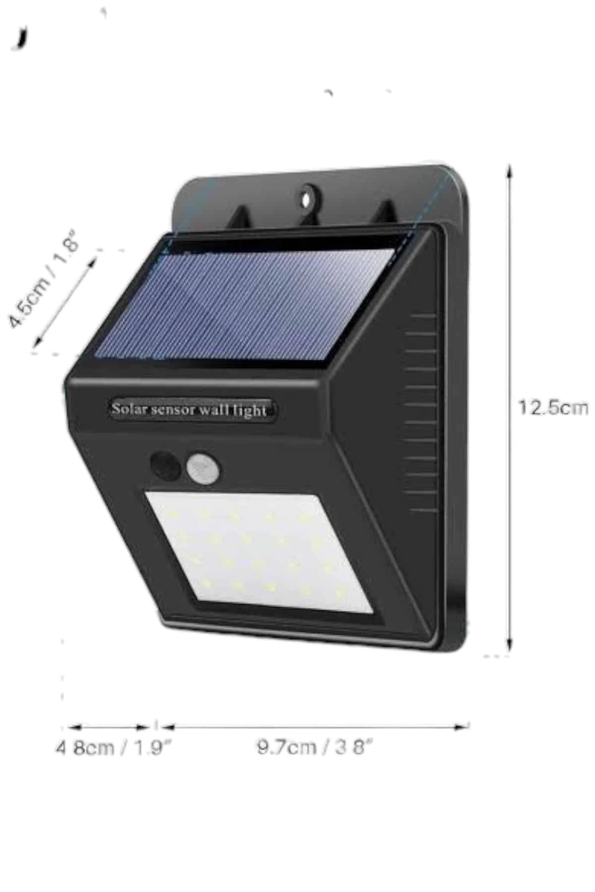 BUĞZ Solar Güneş Enerji Panelli Sensörlü Lamba Enerji Tasarruflu BUĞZ Solar Güneş Enerji Panelli Sensörlü Lamba Enerji Tasarruflu