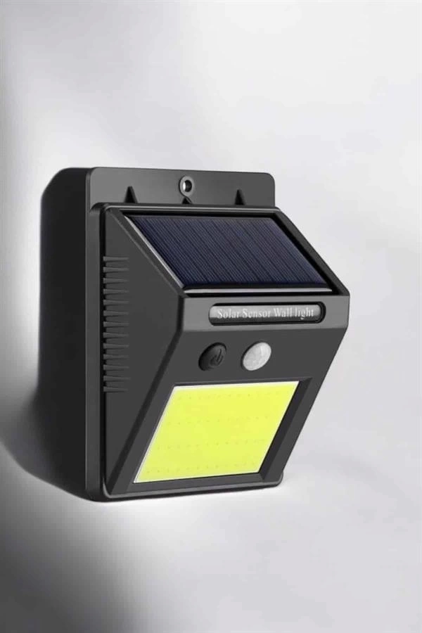 BUĞZ Solar Güneş Enerji Panelli Sensörlü Lamba Enerji Tasarruflu