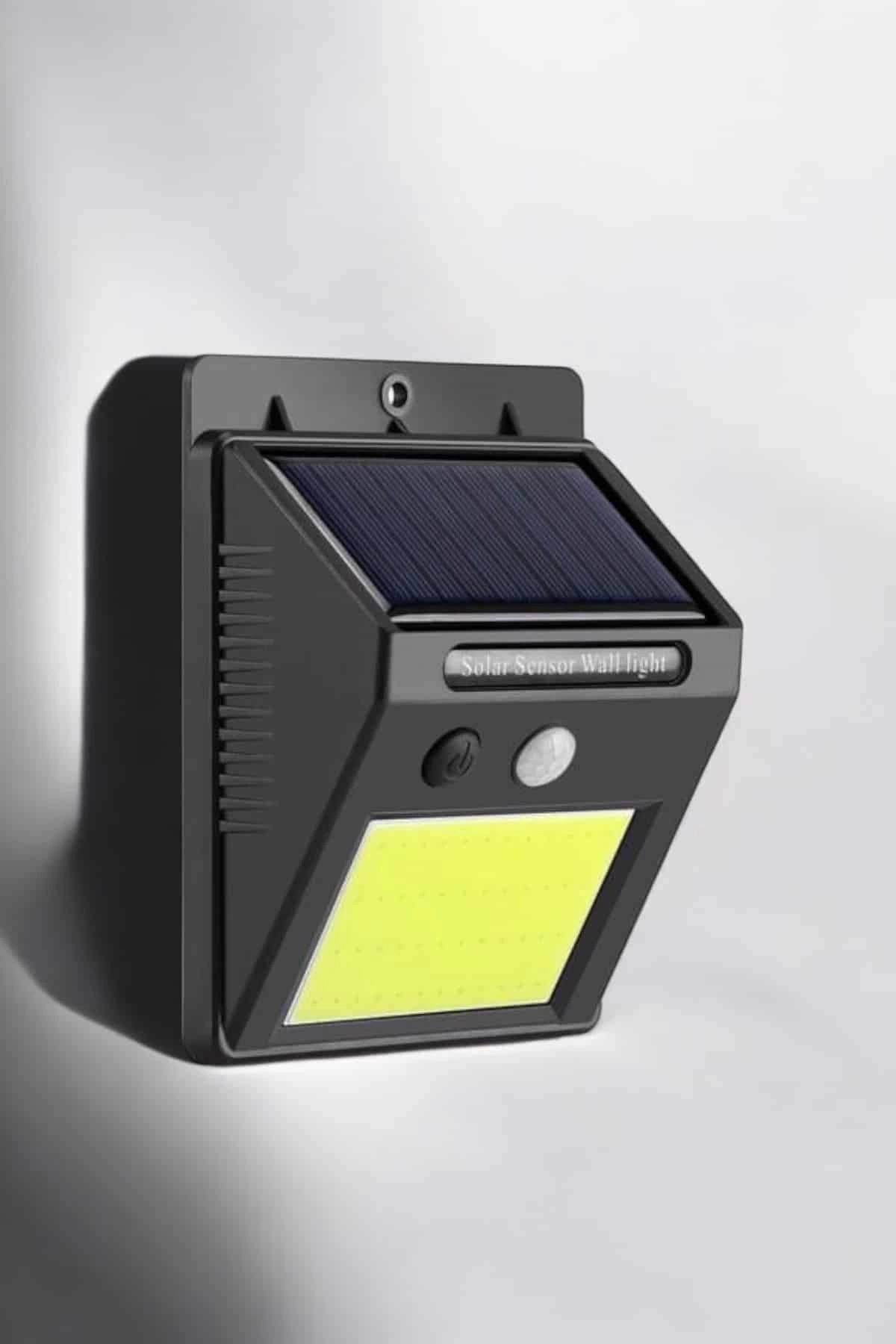 BUĞZ Solar Güneş Enerji Panelli Sensörlü Lamba Enerji Tasarruflu BUĞZ Solar Güneş Enerji Panelli Sensörlü Lamba Enerji Tasarruflu