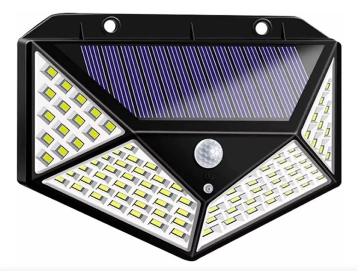 BUĞZ SOLAR HAREKET SENSÖRLÜ DUVAR LAMBASI 100 LED