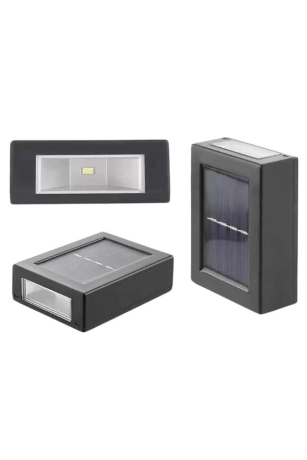 BUĞZ Solar Lamba Dekoratif Aplik Su Geçirmez Led Işıklı Duvar Lambası BUĞZ Solar Lamba Dekoratif Aplik Su Geçirmez Led Işıklı Duvar Lambası
