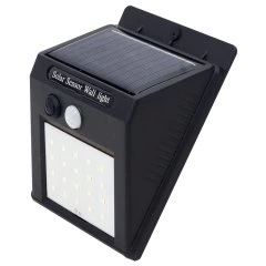 BUĞZ Solar Sensörlü Duvar Tipi Led Aplik Güneş Enerjili