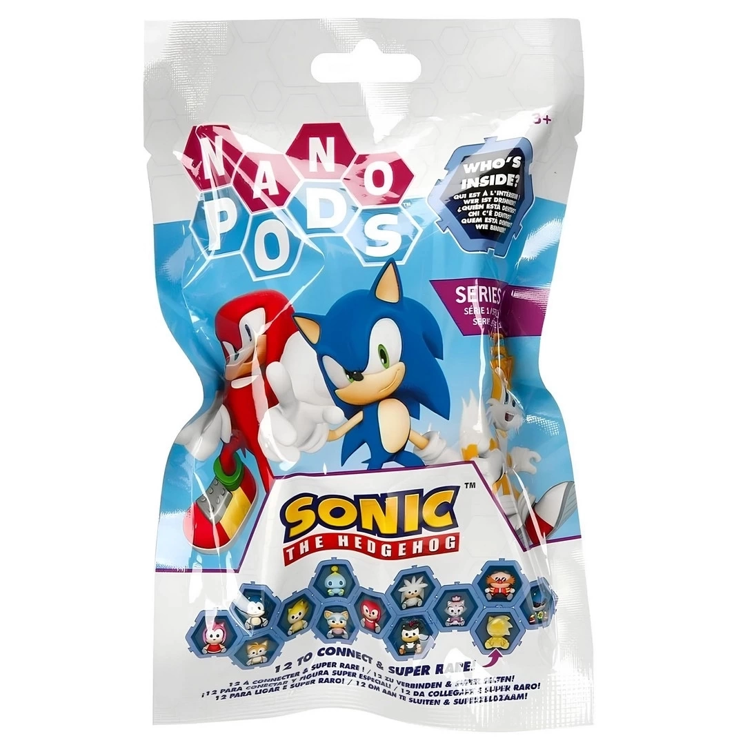 BUĞZ Sonic Nano Kapsül Figür Sürpriz Paket - 1 Adet Stokta Olan Gönderilir