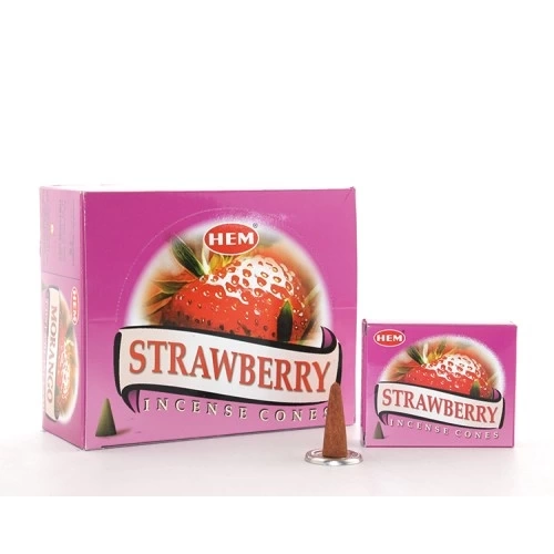 BUĞZ Strawberry Aromalı Konik Tütsü BUĞZ Strawberry Aromalı Konik Tütsü