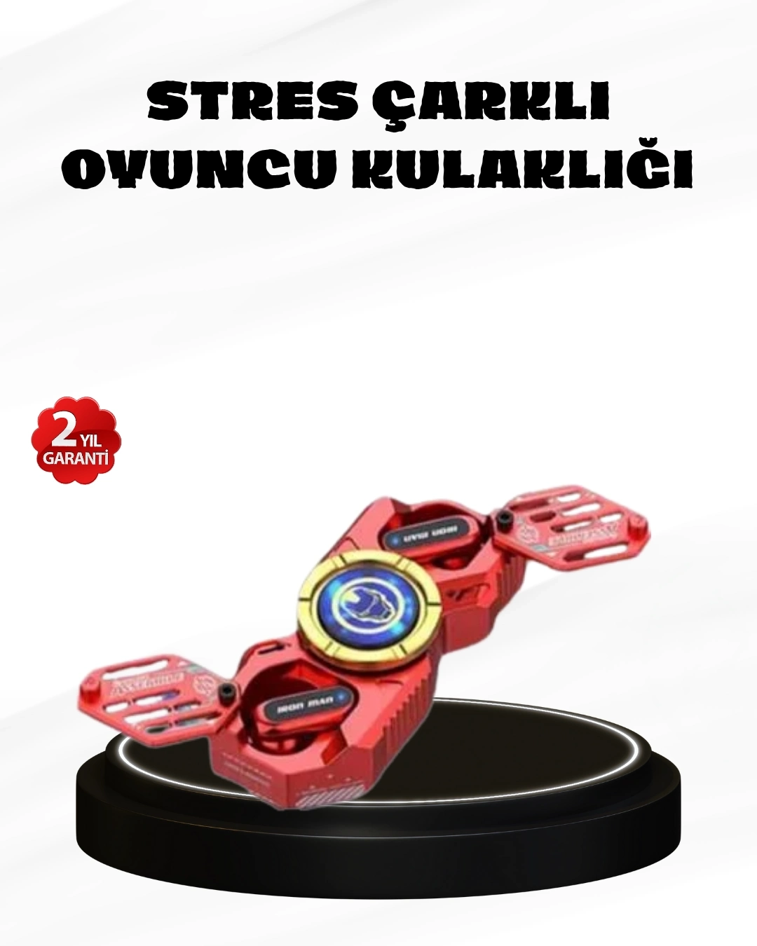 BUĞZ Stres Giderici Kulaklık – Şık, Taşınabilir ve Yaratıcı Tasarım