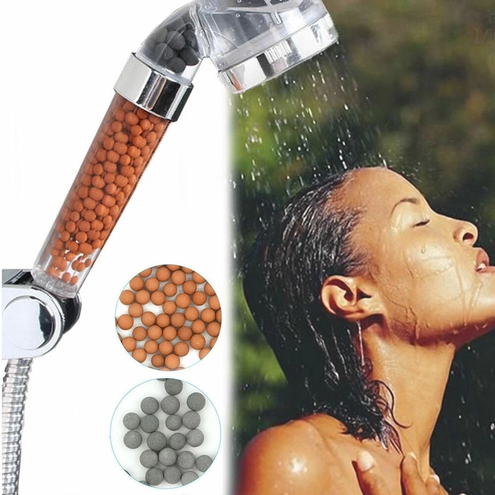 BUĞZ Su Arıtmalı Duş Başlığı Tasarruflu Boncuklu Banyo Duş Başlığı