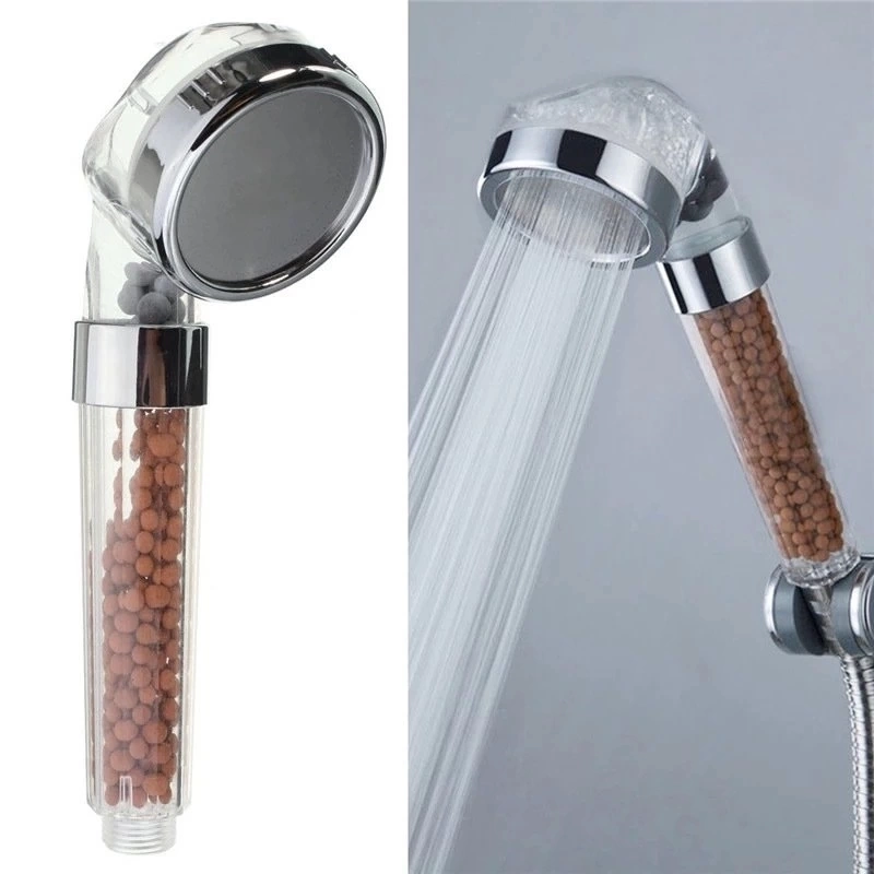 BUĞZ Su Arıtmalı Duş Başlığı Tasarruflu Boncuklu Banyo Duş Başlığı
