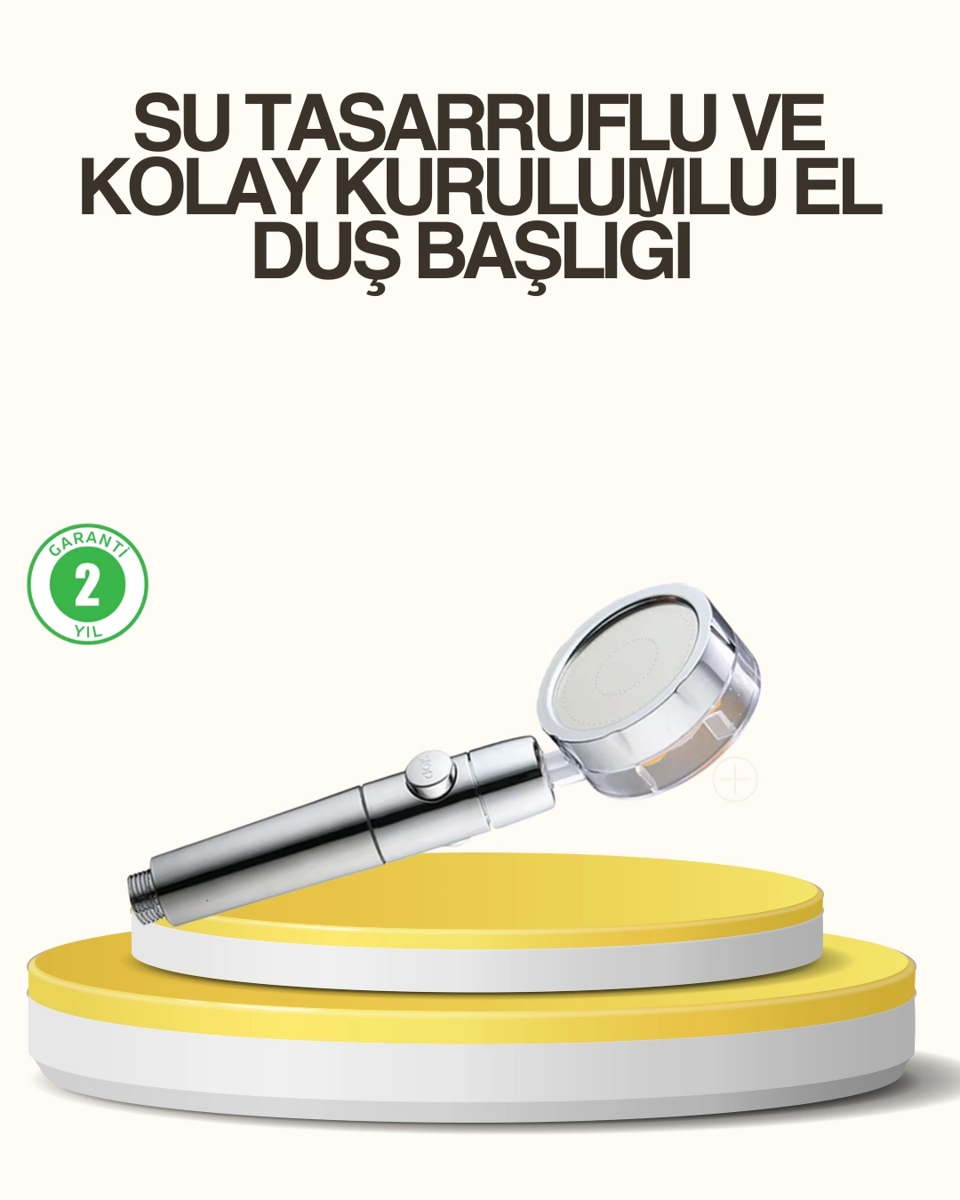 BUĞZ Su Basıncını Artıran Sızdırmaz Duş Başlığı