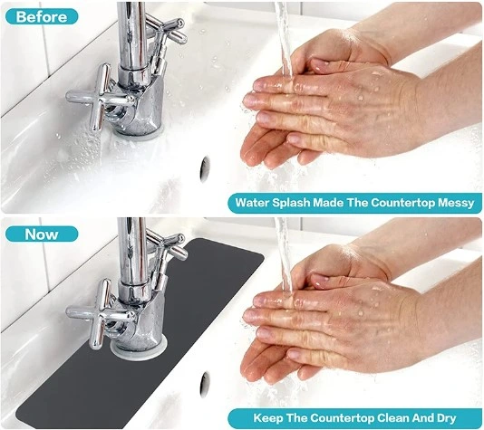 BUĞZ SU EMİCİ SİHİRLİ LAVABO KENAR MATI