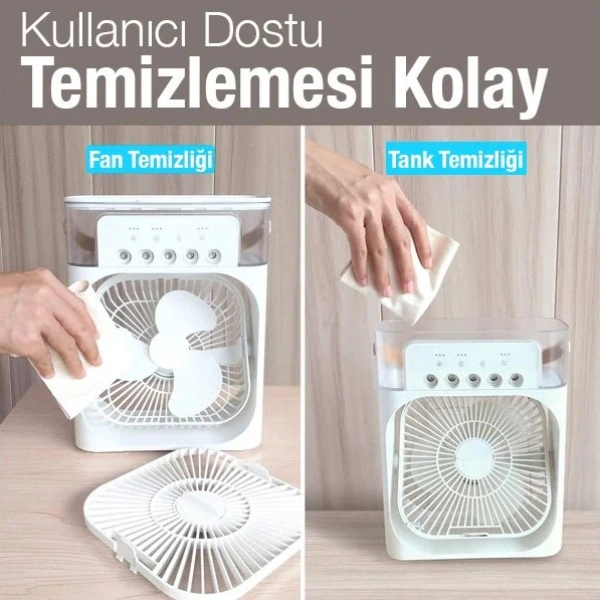 BUĞZ SU HAZNELİ MASA VANTİLATÖRÜ