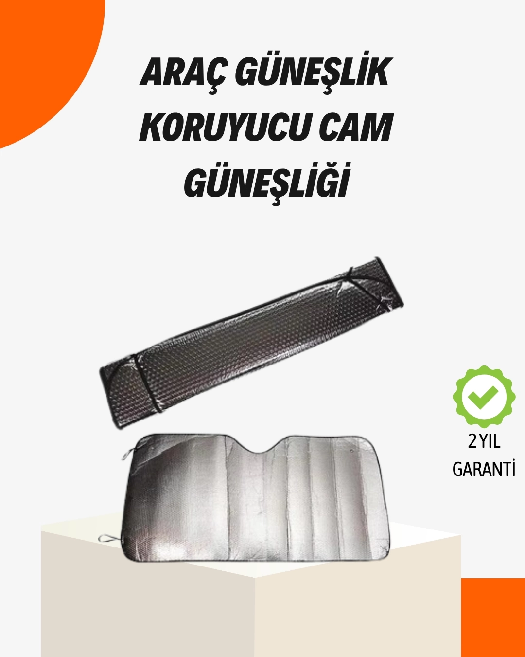 BUĞZ Sünger İzolasyonlu Katlanabilir Güneşlik