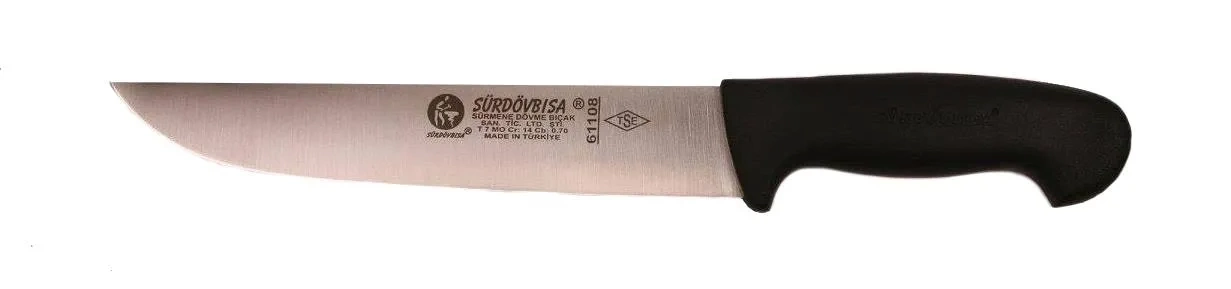 BUĞZ Sürmene  61108 Kasap Bıçağı 21,5 Cm, Plastik Sap