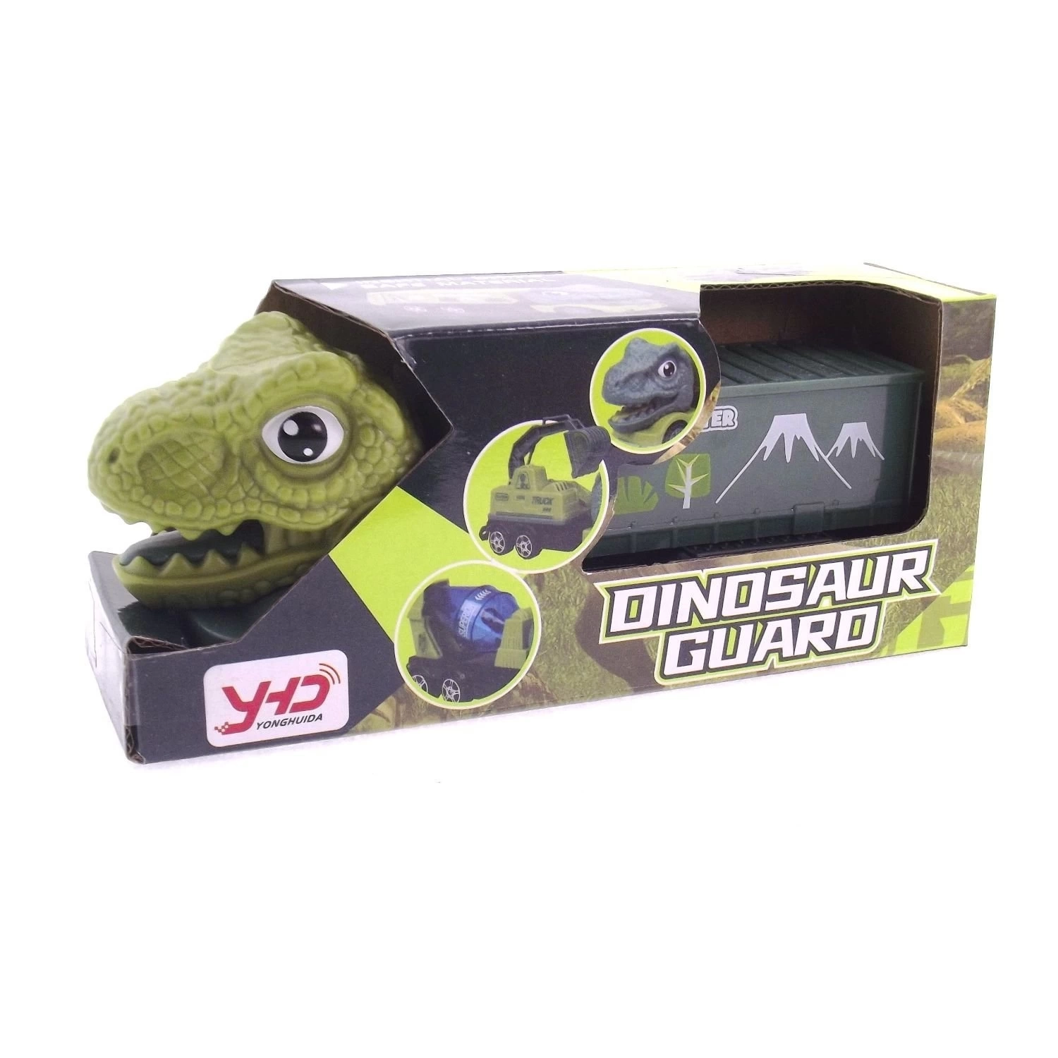 BUĞZ Sürtmeli T-Rex Kafalı Mini Konteynır Tır