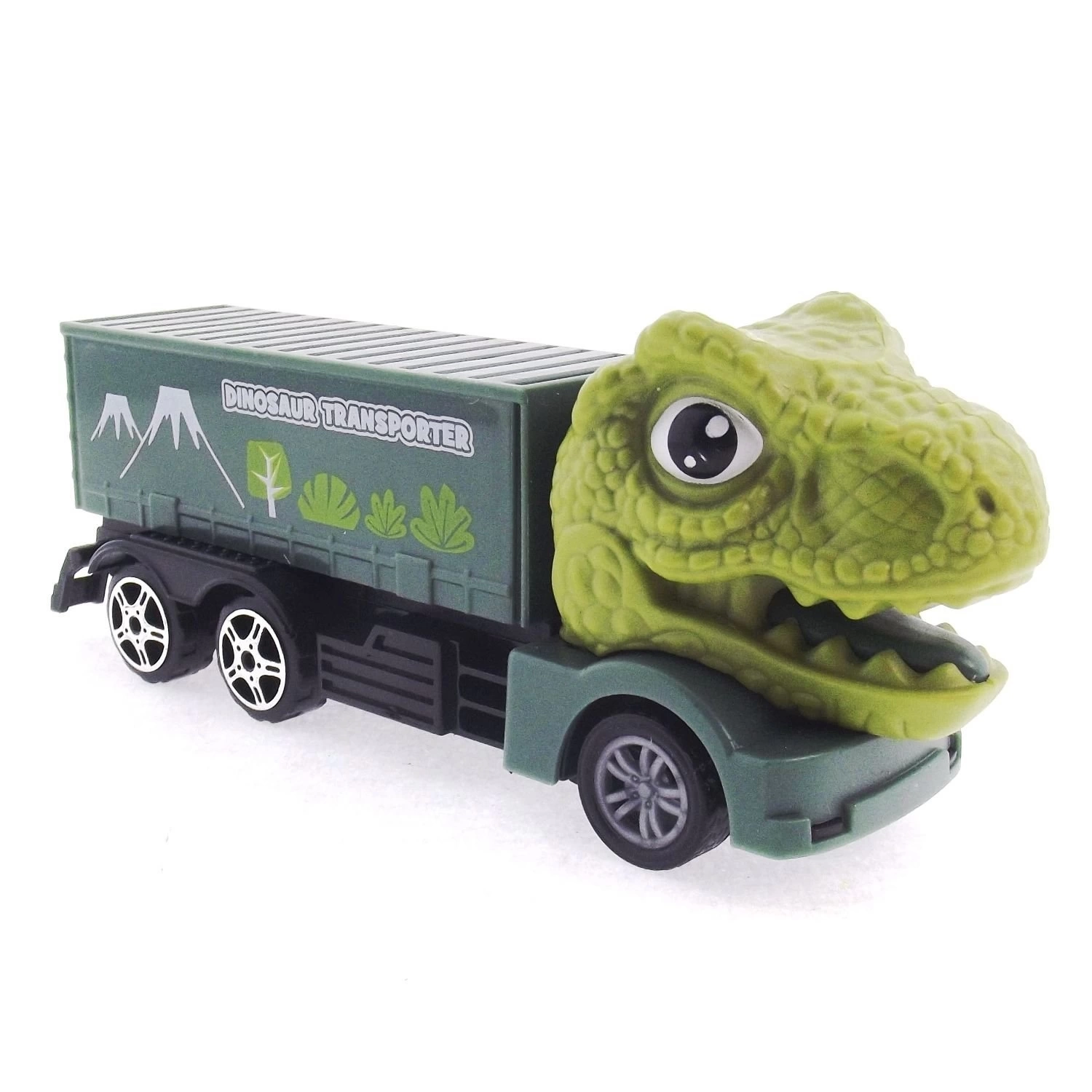 BUĞZ Sürtmeli T-Rex Kafalı Mini Konteynır Tır