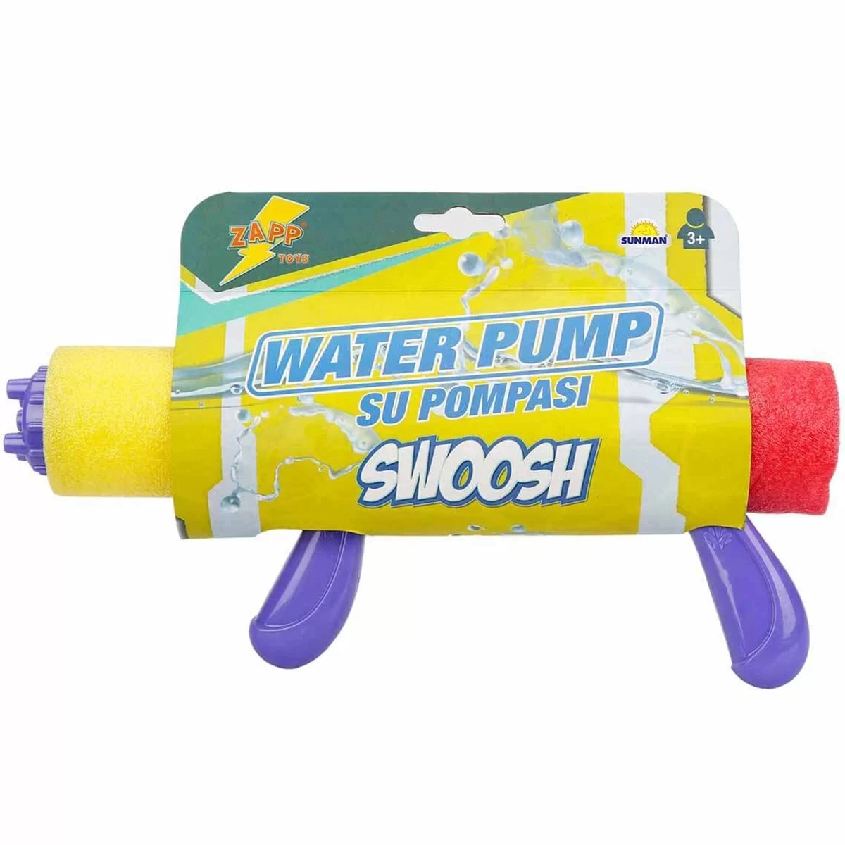 BUĞZ Swoosh Renkli Su Pompası 32 cm S01002130 - Stokta Olan Renk Gönderilir
