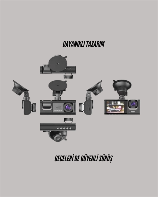 BUĞZ TA-01 LCD Ekranlı Gece Görüşlü Araç Kamerası BUĞZ TA-01 LCD Ekranlı Gece Görüşlü Araç Kamerası
