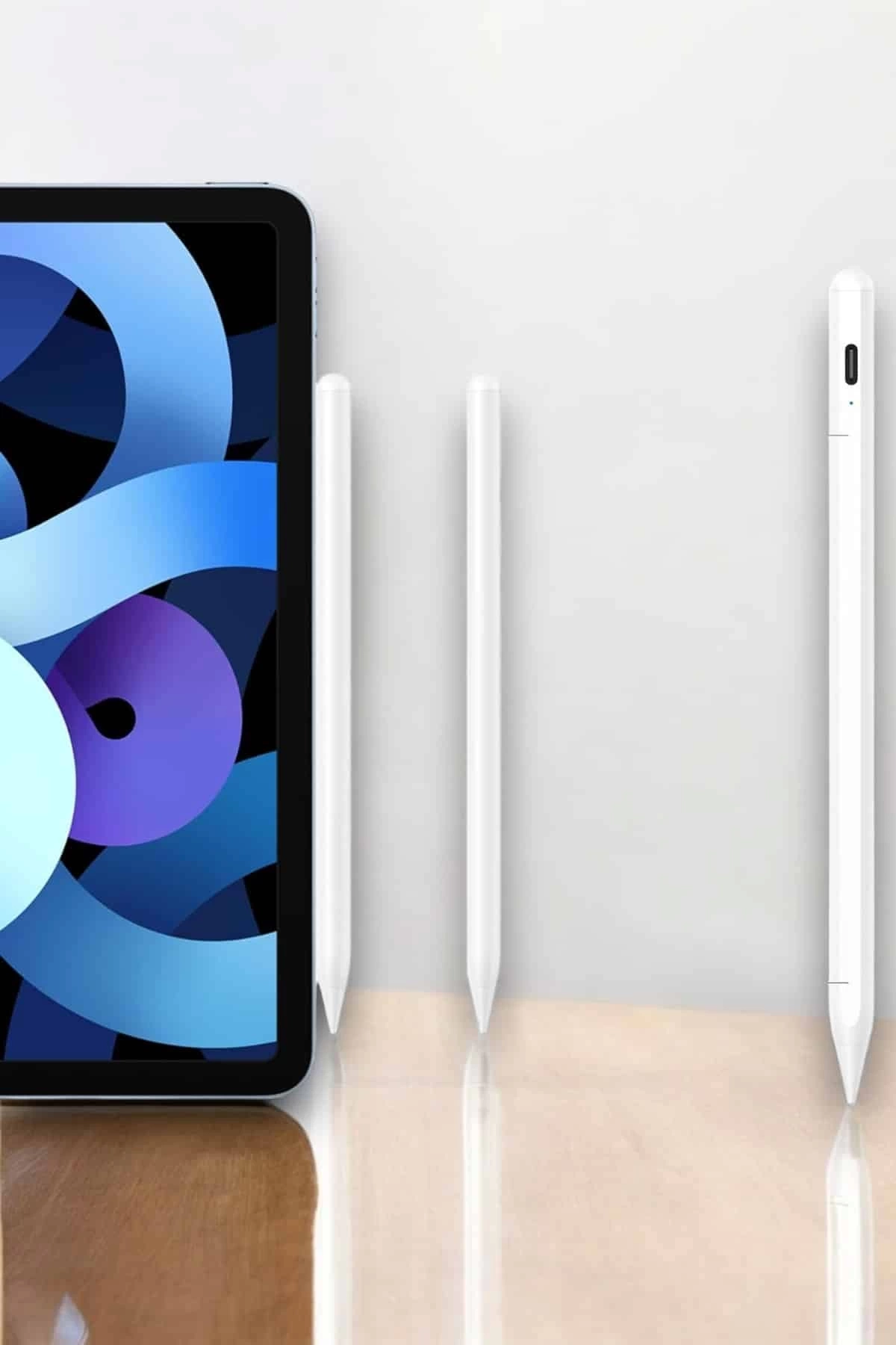 BUĞZ Tablet Kalemi iOS Android Windows Uyumlu Yedek Uçlu Universal Çizim Kalemi