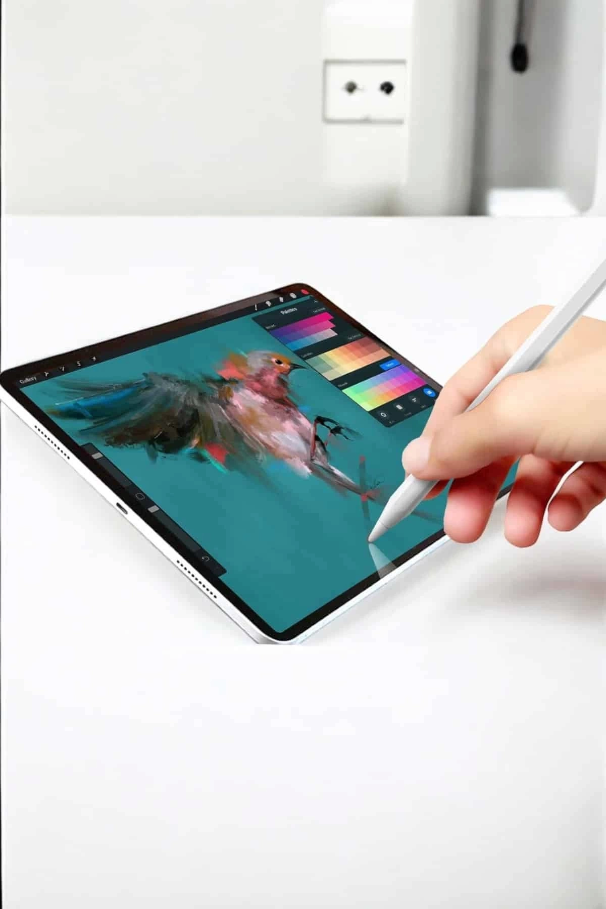 BUĞZ Tablet Kalemi Stylus Pen Dokunmatik Kalem Android Ve İOS Uyumlu Şarjlı