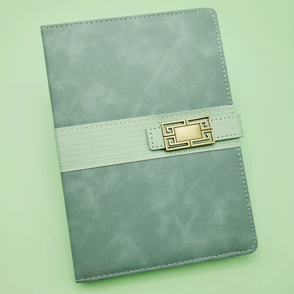BUĞZ TARİHSİZ AJANDA DEFTER SU YEŞİLİ