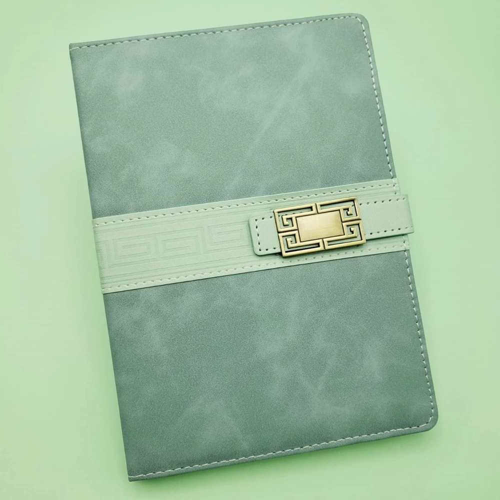 BUĞZ Tarihsiz Ajanda Defter Su Yeşili