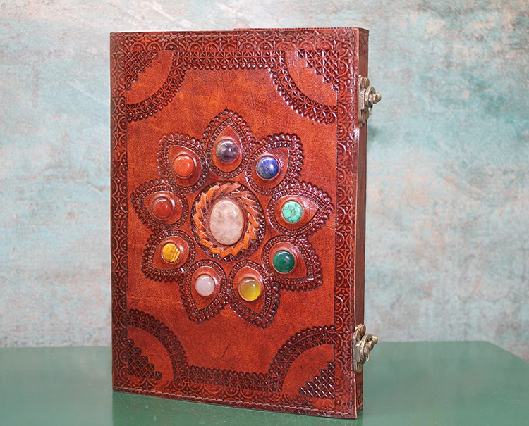 BUĞZ TAŞLI DERİ DEFTER MODEL 14 BUĞZ TAŞLI DERİ DEFTER MODEL 14