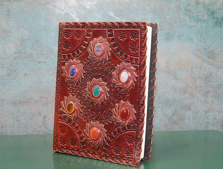 BUĞZ TAŞLI DERİ DEFTER MODEL 7