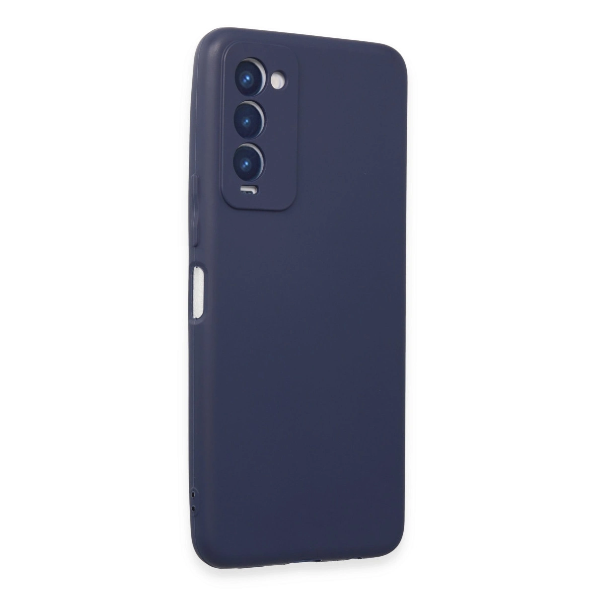 BUĞZ Tecno Camon 18 Kılıf First Silikon - Lacivert