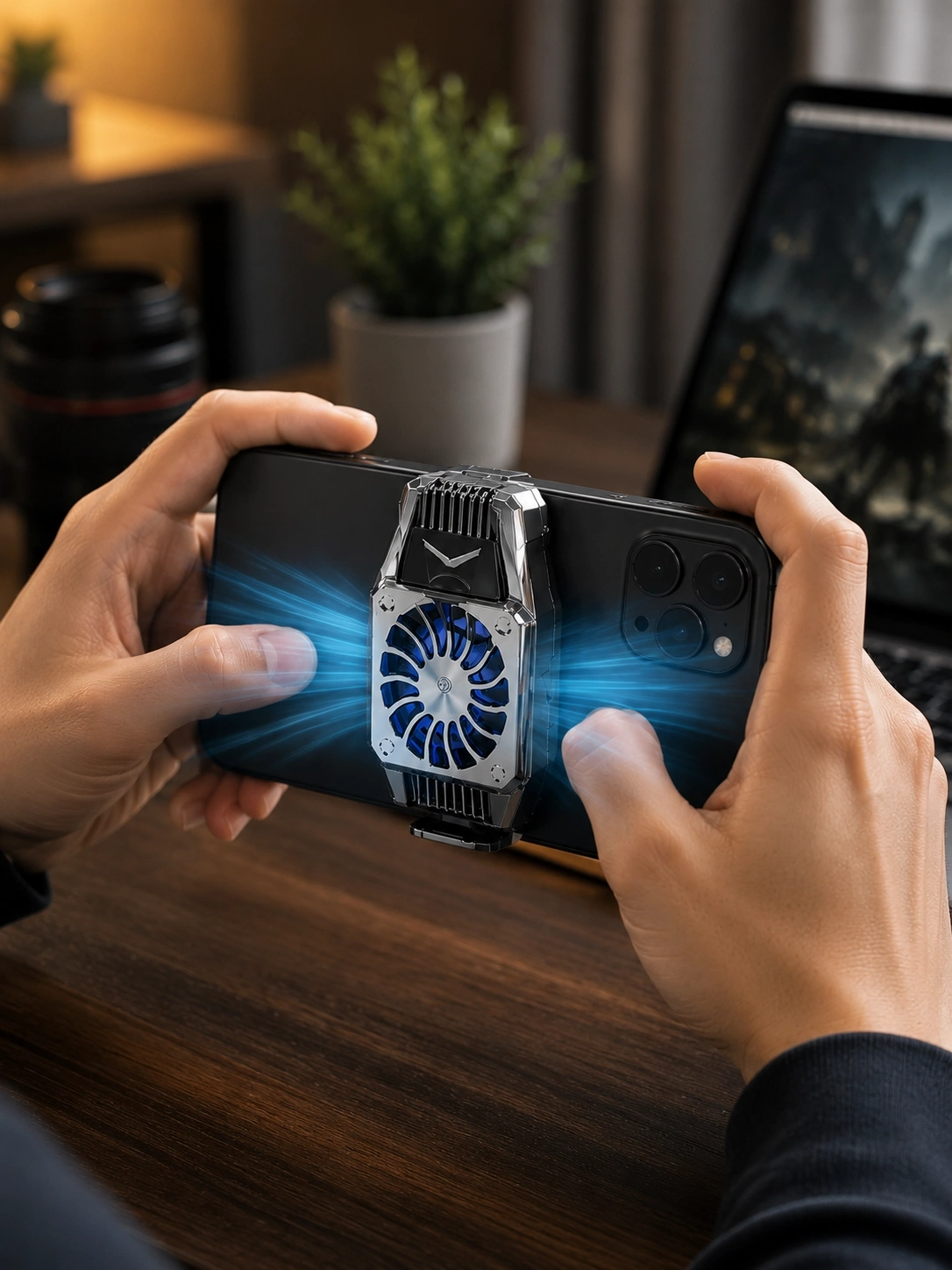 BUĞZ Telefon Soğutucu Fan Uzun Süreli Kullanım