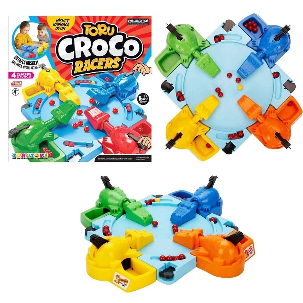 BUĞZ Toru Croco Misket Kapmaca Eğlenceli Aile Kutu Oyunu