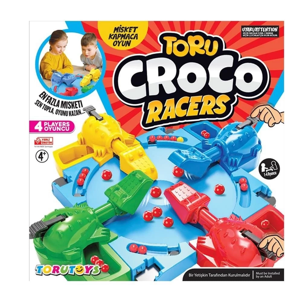 BUĞZ Toru Croco Misket Kapmaca Eğlenceli Aile Kutu Oyunu