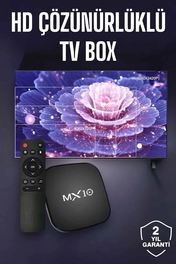 BUĞZ TV Box Android Uyumlu 4 Çekirdekli WİFİ Bağlantılı 4K BUĞZ TV Box Android Uyumlu 4 Çekirdekli WİFİ Bağlantılı 4K
