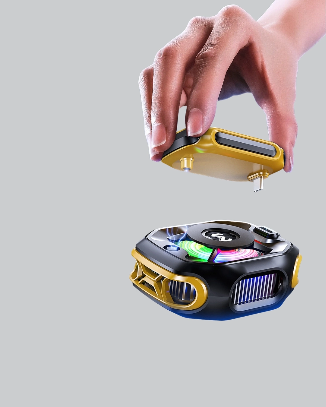 BUĞZ Type-C Girişli AI Modlu Yüksek Performanslı Telefon Soğutucu