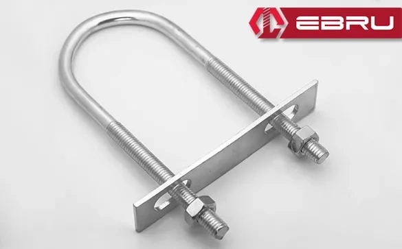BUĞZ U Civata, Karşılık Demiri + Somunlu - M6x30 - 2 Set BUĞZ U Civata, Karşılık Demiri + Somunlu - M6x30 - 2 Set