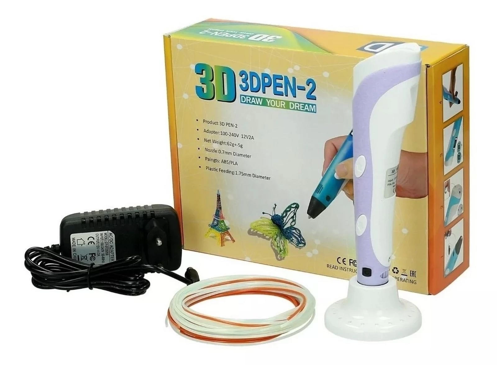 BUĞZ Üç Boyutlu Yazıcı 3d Kalem Pen Printer