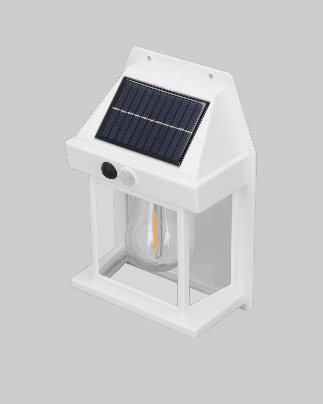 BUĞZ Üç Modlu Güneş Enerjili Duvar Lambası 1800mAh Bataryalı ve Hareket Sensörlü
