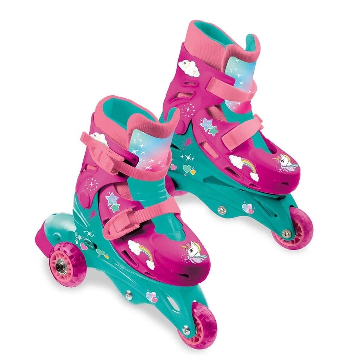 BUĞZ Unicorn Desenli Inline 3 Tekerlekli Paten - S01028513